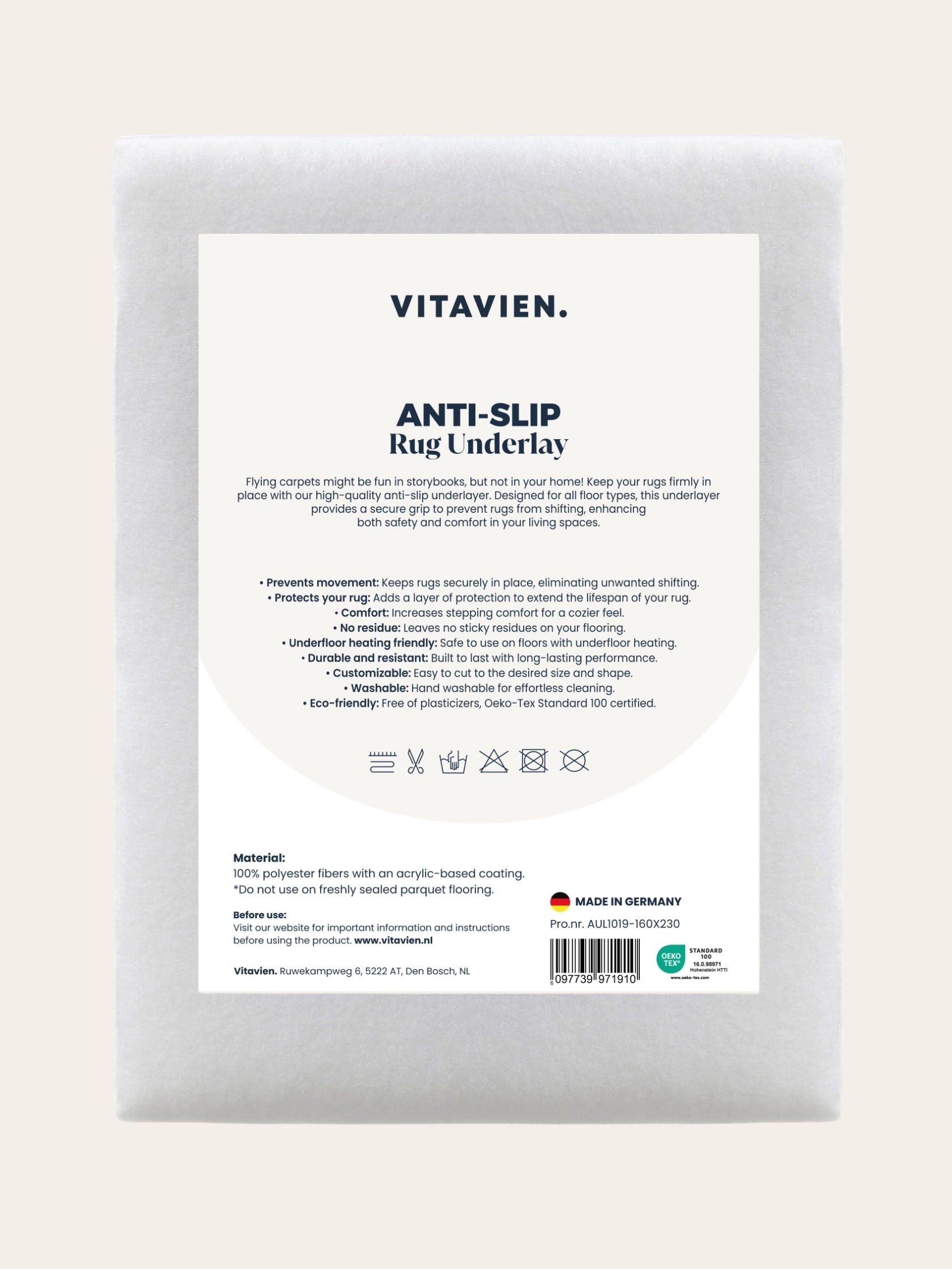 Nonslip Underlay Premium