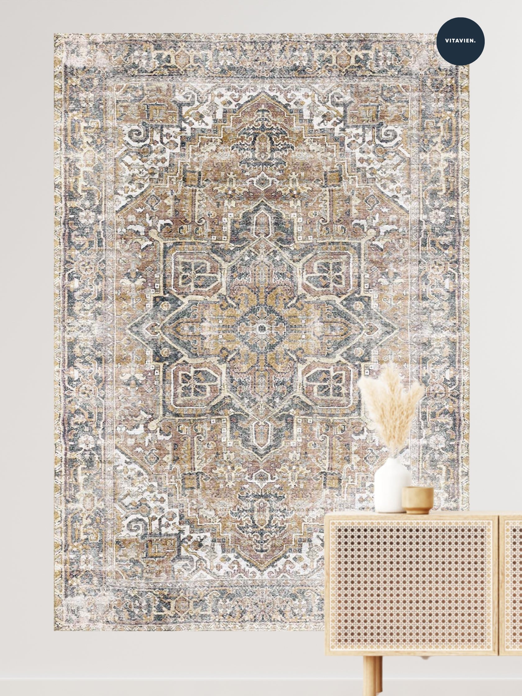 Vintage rug Meliha Vera