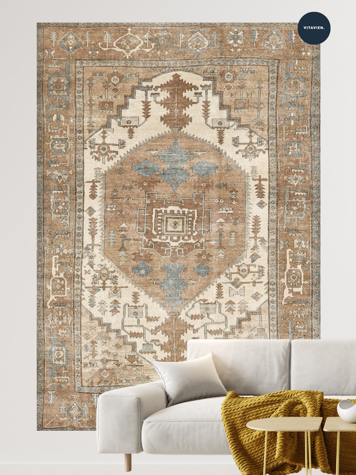 Vintage rug Fadime Vera