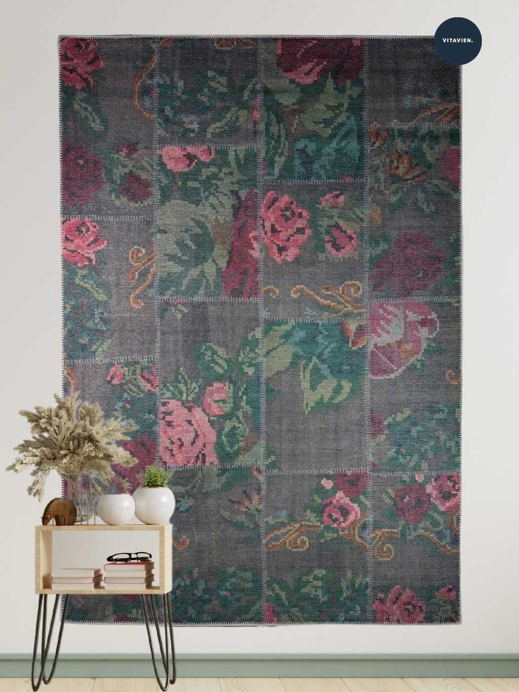 Vintage rug Zerrin Vera