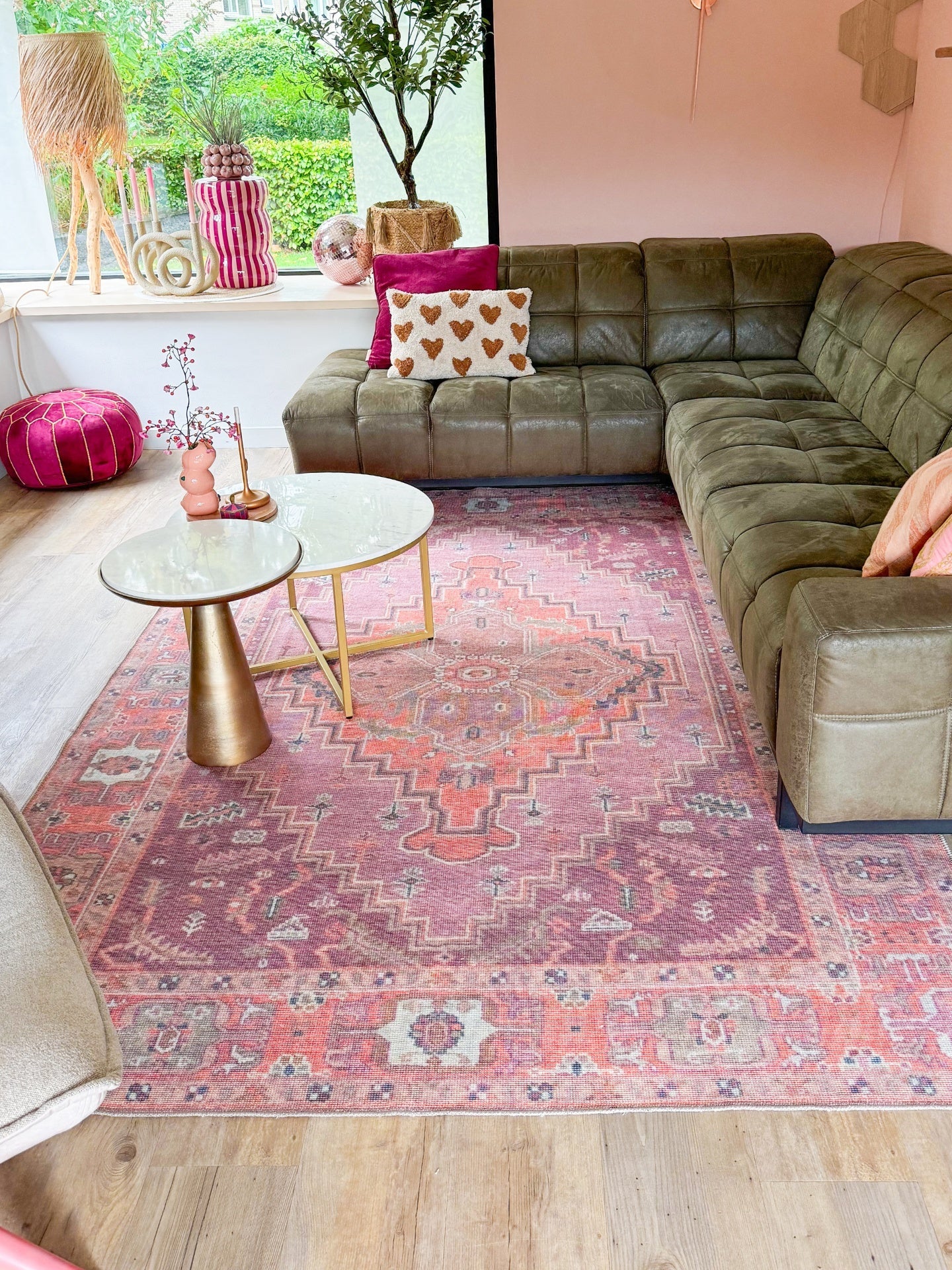 Vintage rug Merel Lomé